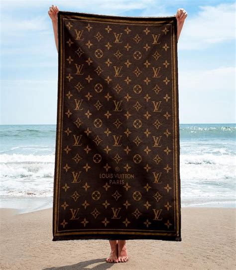 louis vuitton beach towels|lv towel price.